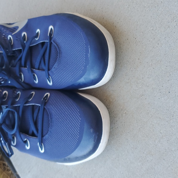 Nike Zoom Crusader Basketball Shoes Navy White Size 18 • Zoom Air • Kobe Sheath - Picture 6 of 16